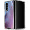 Space Marble Galaxy Z Fold4 5G Clear Case